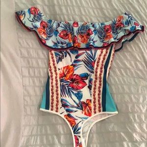 Floral bodysuit